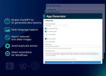 App Generator - WordPress Plugin Screenshot 2