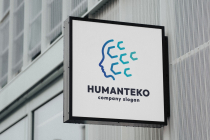 Human Head Virtual Technology Logo Screenshot 1