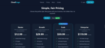 CloudForge - A modern React Hosting Cloud Template Screenshot 4