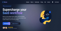 Nexus - SaaS Landing Page Template Screenshot 3