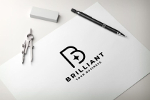 Brilliant Letter B Star Logo Screenshot 1